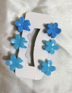Mini Kawaii Flower Clip Card Combo