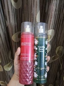 Bath And Body Works Mist Combo