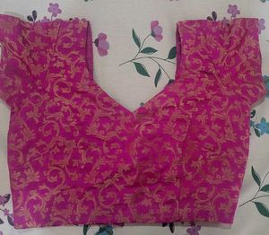 Pink &amp; Gold Blouse