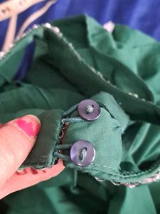 Dark Green Jumpsuit - SMALL