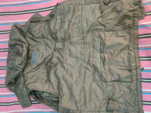 Vintage Hooded Padded Vest - Utility Style