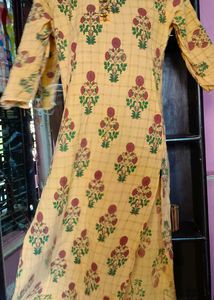 Floral Cotton Kurti