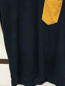 Stylish Navy T-Shirt with Pocket