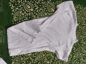 White Basic Tee