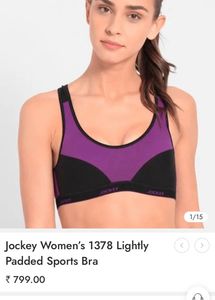 Purple Sports Bra