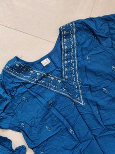 Elegant Blue Kurta