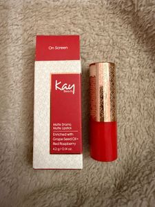 Kay Beauty Matte Lipstick- shade: On Screen