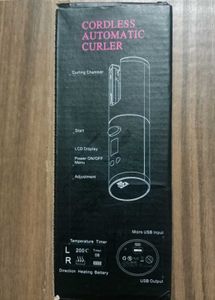 Cordless Automatic Curler