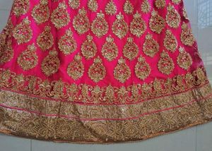 Stunning Pink Embroidered Lehenga Choli