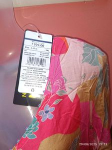 Xxl New U Floral Print Kurta/ Dress