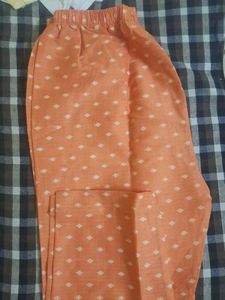 Cotton Print Pants