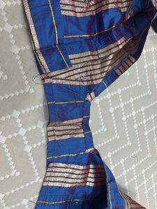 Blue &amp; Gold Blouse