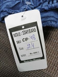 C@48 Size-24 (Sale) Latest Ladies high waist Jeans