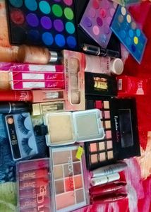 Makeup Bundle: Palettes, Lipsticks, and More!