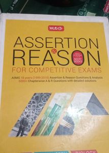 MTG Assertion Reason Practice Book For NEET