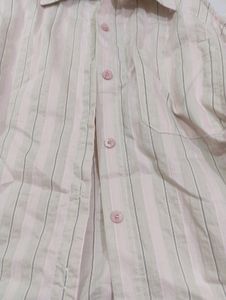 Oversized Pink Shirt