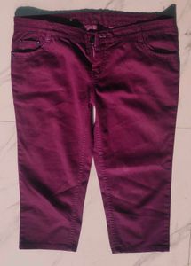 Low Waist Capri Pants For Women