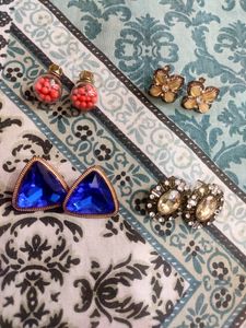 Women Earrings Pack Of 4