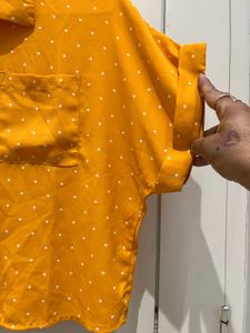 Beautiful Yellowish Crop Top