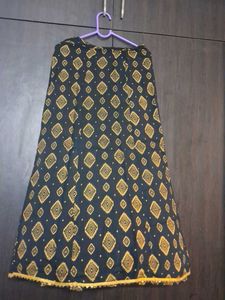 Ethnic Print Skirt