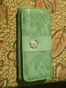 Floral Embossed Wallet