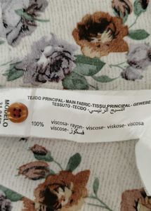 Floral Print Button-Down Top