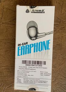 Brand New Aroma HF504 Earphones