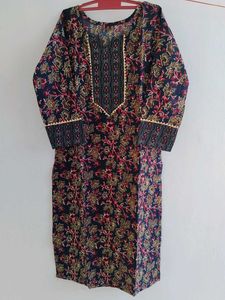 Floral Print Kurta Set