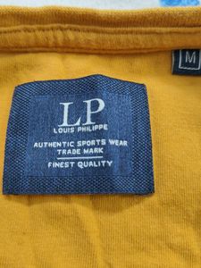 Louis Philippe Round Neck Tshirt, Full Hand