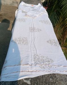 Elegant White Kurti