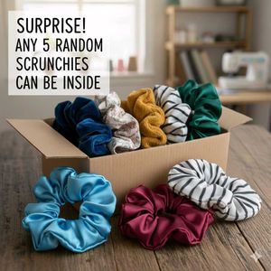 Scrunchie Grab Bag: 5 Random Pieces!