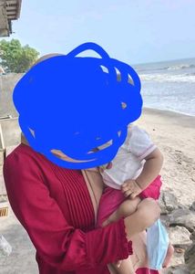 Ajio Meroon Dress