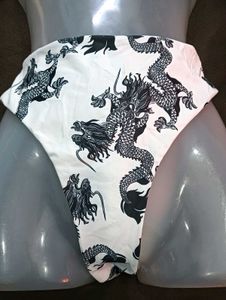 Dragon 🖤Print Swim Brief