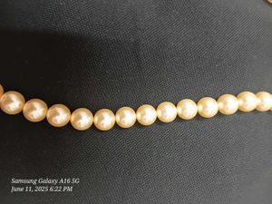 Single Strand Pearl Necklace.