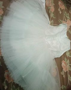 Mint Cyan Tulle Dress