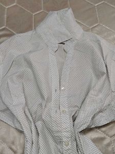 White Dotted Shirt