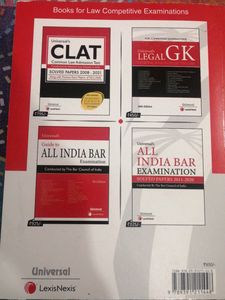 Universal Guide To CLAT &amp; LLB Entrance Examination By Lexis Nexis Publication