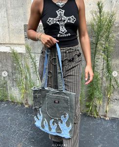 Aesthetic: Custom Denim Tote Bags for Everyday