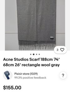 Acne Studios Scarf
