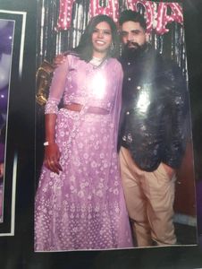 Lavender Colour Lehenga  Choli