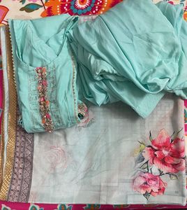 Elegant Blue Kurta Set