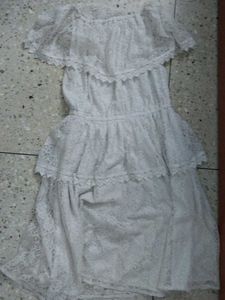 Lace White Dress