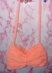 Crochet Handmade Bow Bag🎀