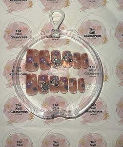 Floral Press-On Nails