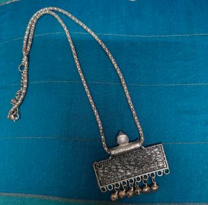 Navratri Oxidised Necklace