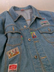 Oversized Vintage Denim Jacket