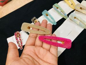 Colorful Bow Hair Clips