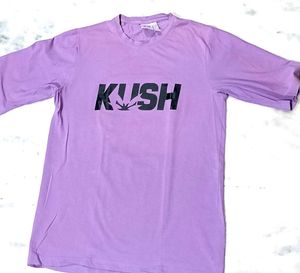 H&amp;M Purple Graphic T-Shirt
