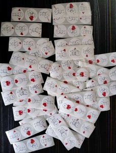 Cute Doodle Love Stickers-60 Pcs ✨
