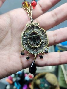 Handmade Layered Charm Necklace